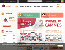 Tablet Screenshot of canutri.fr
